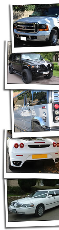 Limo Hire Oxford homepage graphic